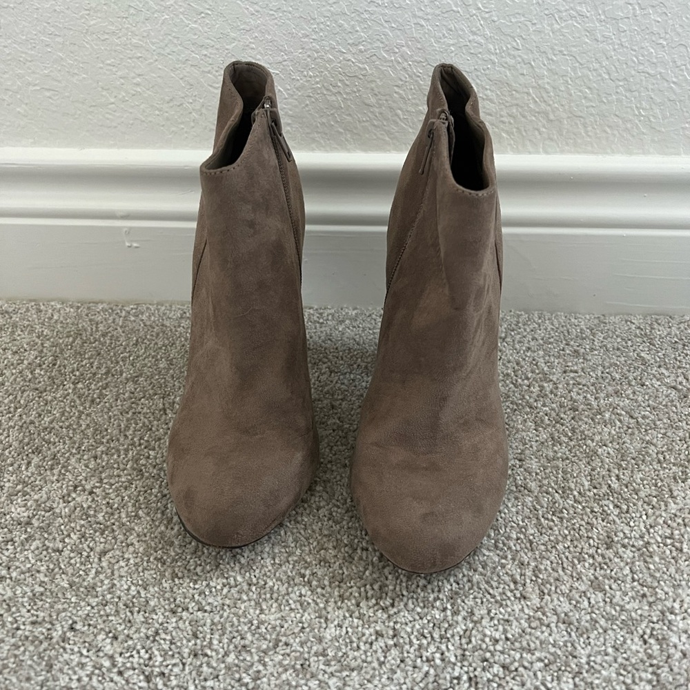 Suede Booties